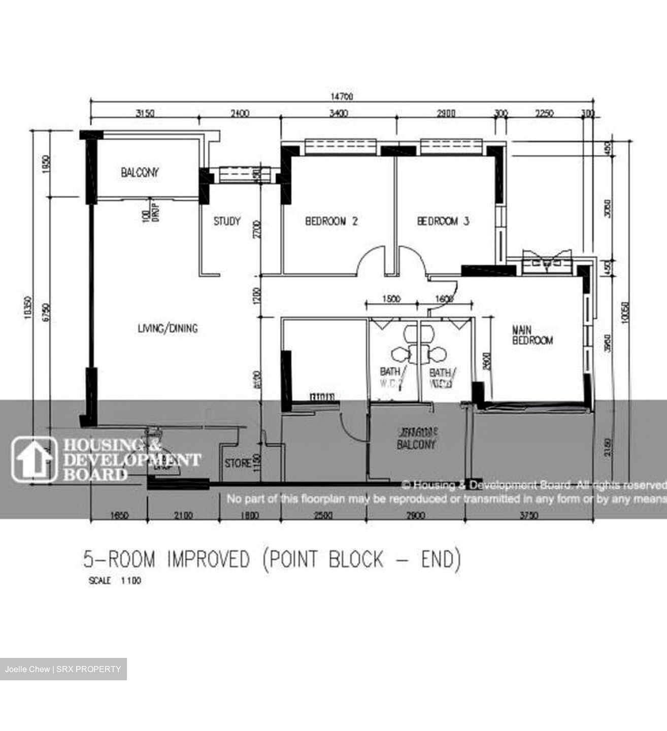 Blk 288D Jurong East Street 21 (Jurong East), HDB 5 Rooms #501778031